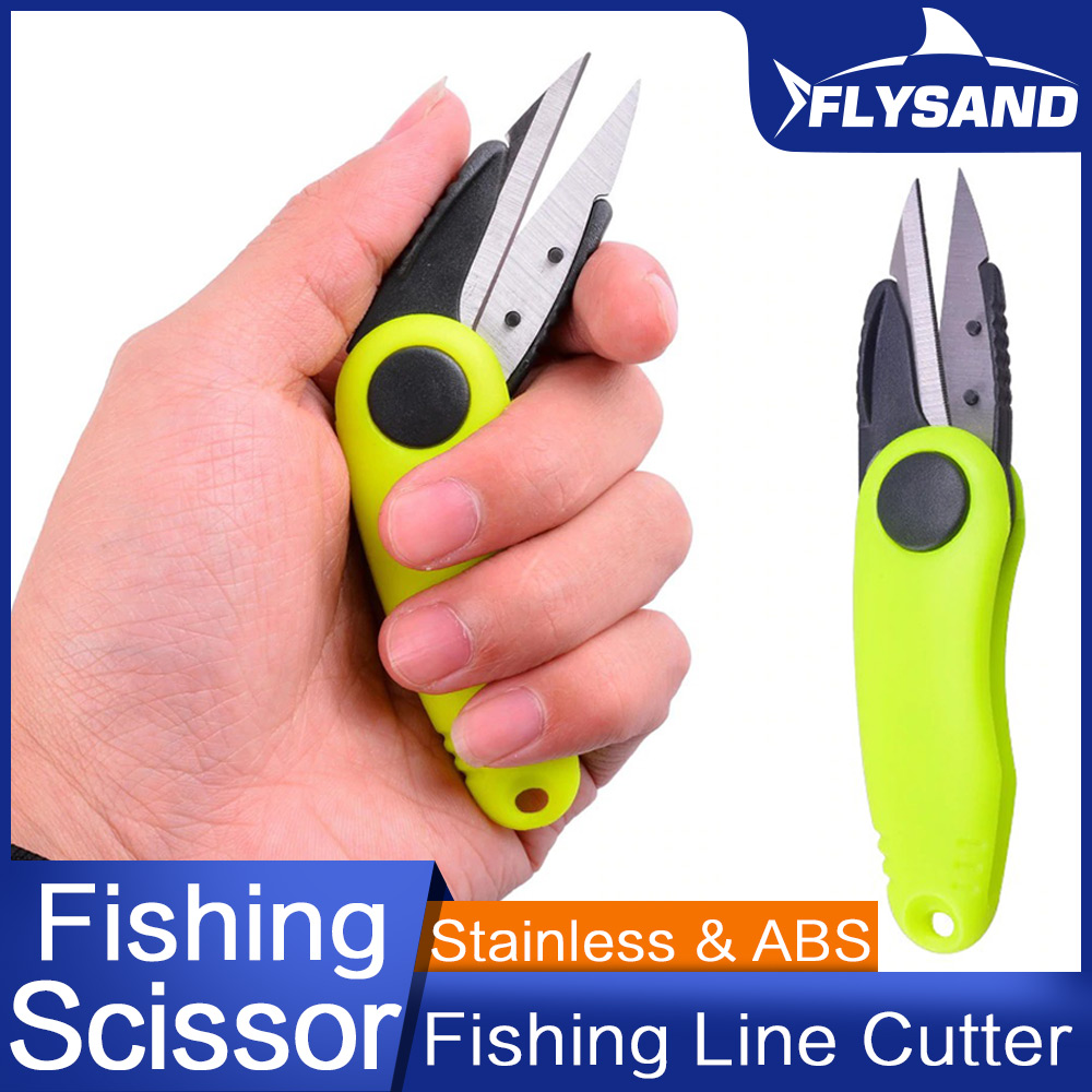 Fishing Hook Sharpener - FLYSAND Folding Fishing Line Cut Clipper