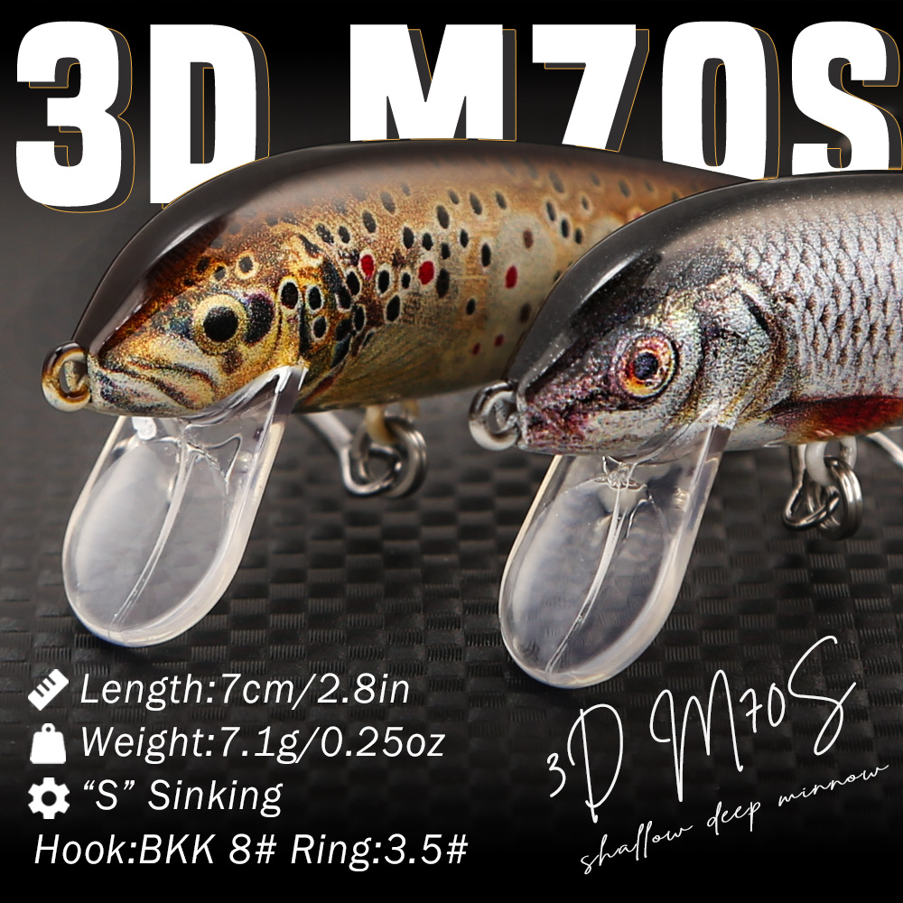 B&U Fishing Lures Sinking Minn - Fishing Hook Treble 리뷰 및 가격