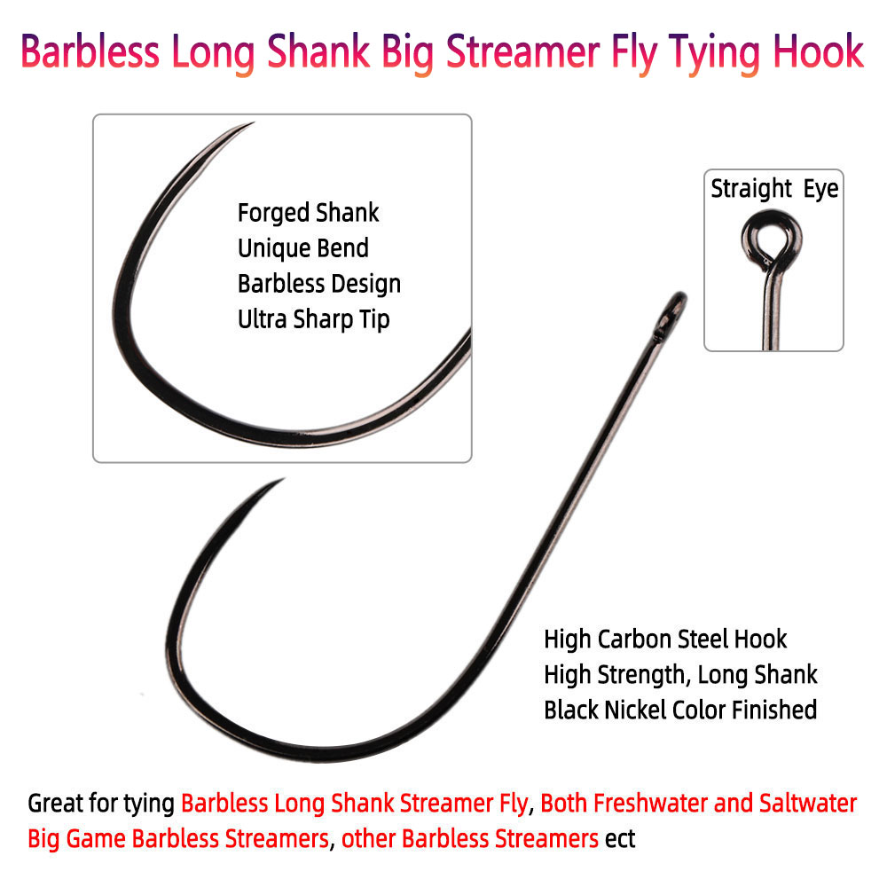 Bimoo 20pcs #1~5/0 Barbless Lo - Fishing Hook Barbless 리뷰 및 가격