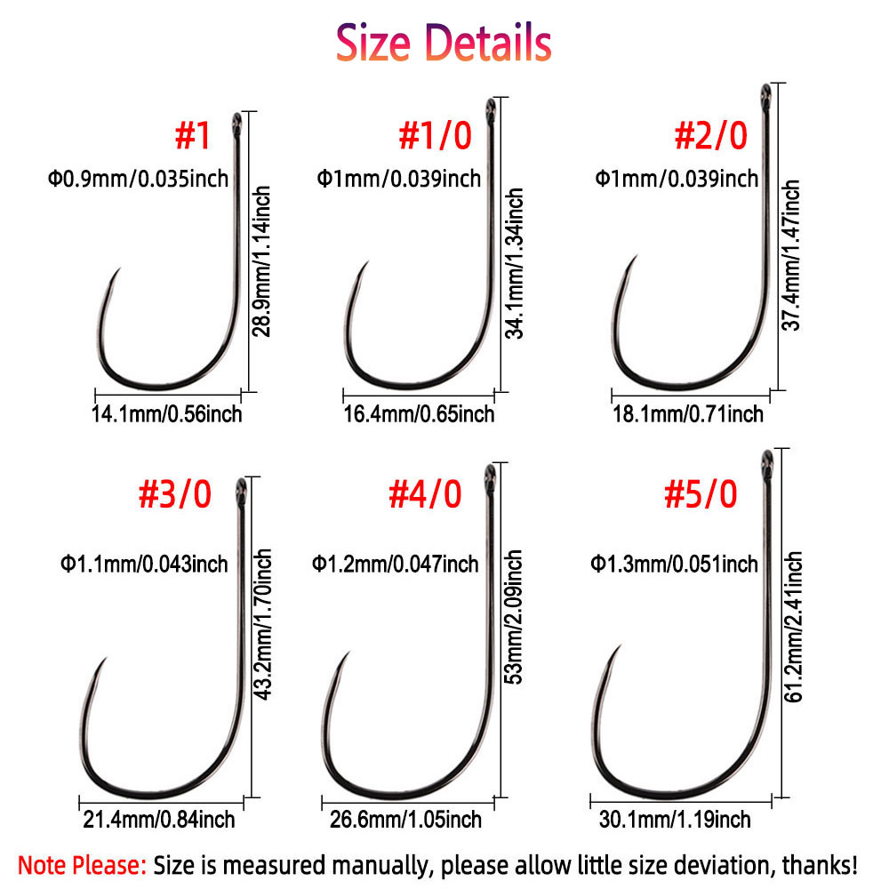 Bimoo 20pcs #1~5/0 Barbless Lo - Fishing Hook Barbless 리뷰 및 가격
