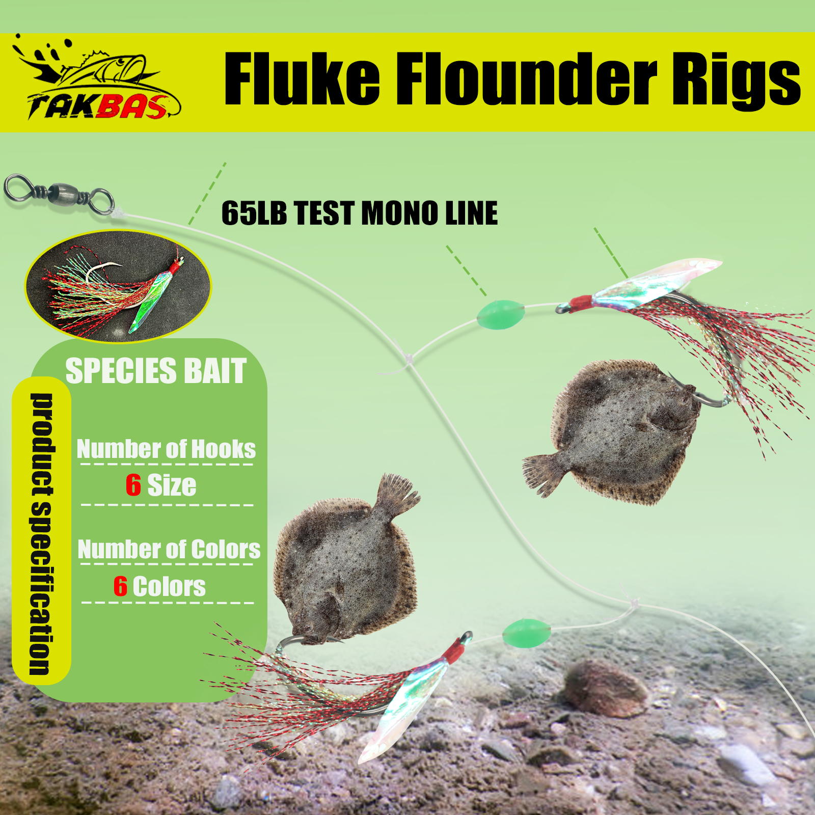 6pcs Snapper Tackle Flasher Ri - Fishing Hook Circle 리뷰 및 가격