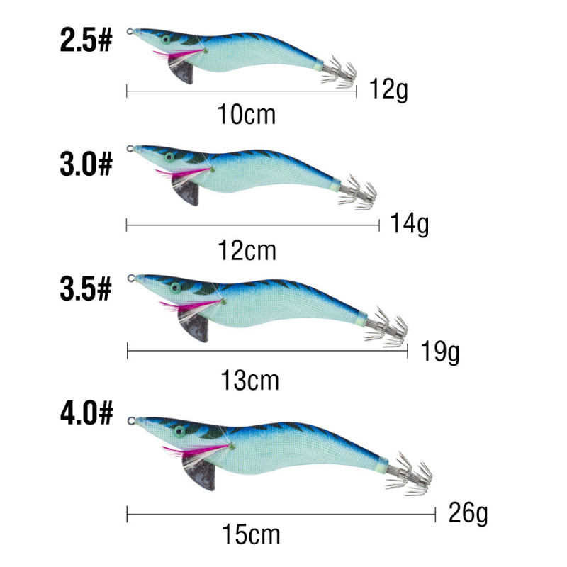 5PCS 2.5-4.0# 10-15CM 12-26GLu - Fishing Hook Size 리뷰 및 가격