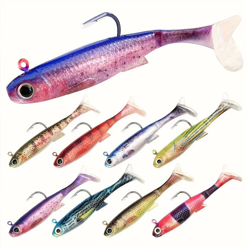 Pre-Rigged Sea Bass Lure | 3-P - Fishing Hook Weedless 리뷰 및 가격