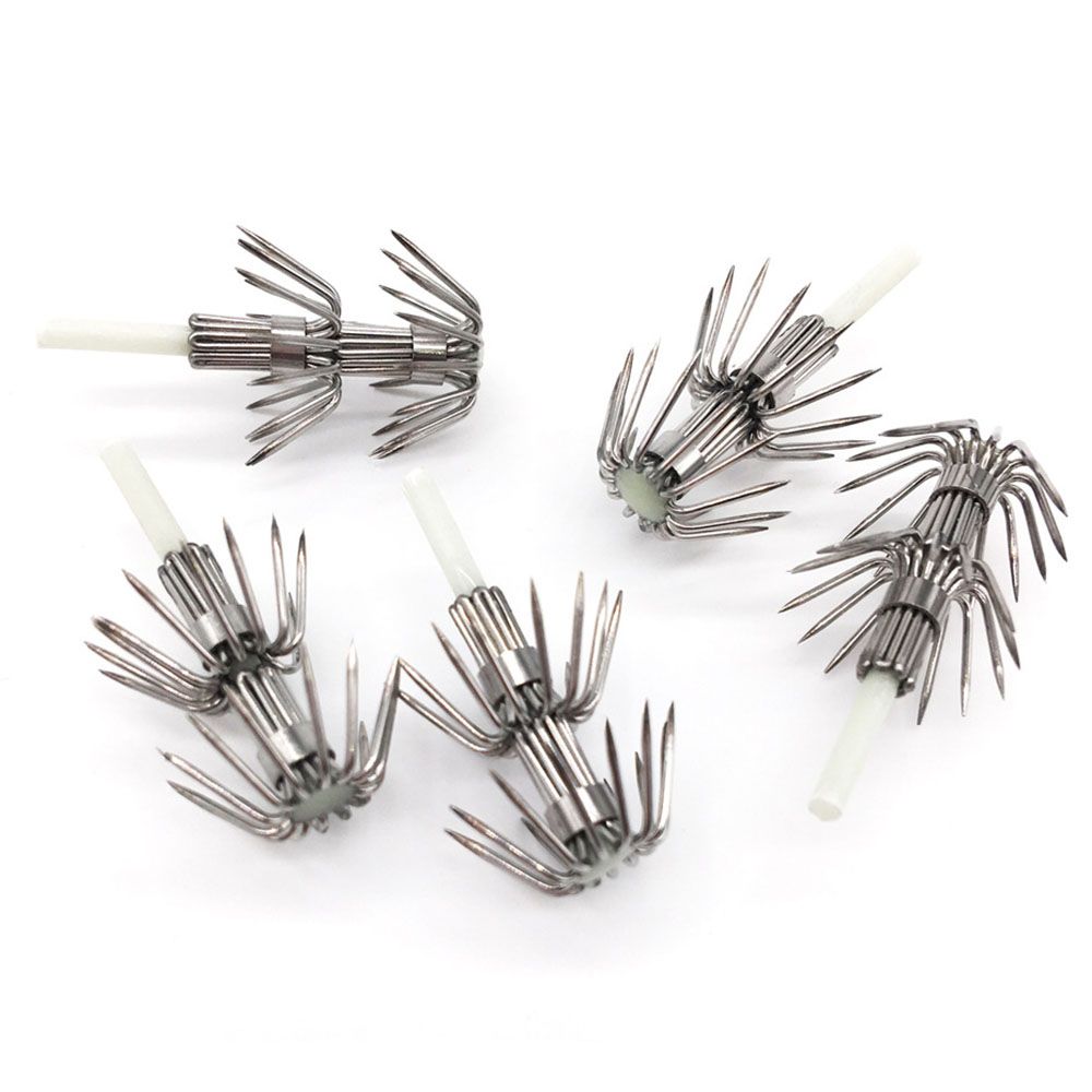 5Pcs Stainless Steel Double La - Fishing Hook Assortment 리뷰 및 가격