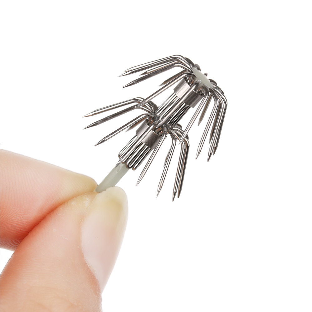5Pcs Stainless Steel Double La - Fishing Hook Assortment 리뷰 및 가격