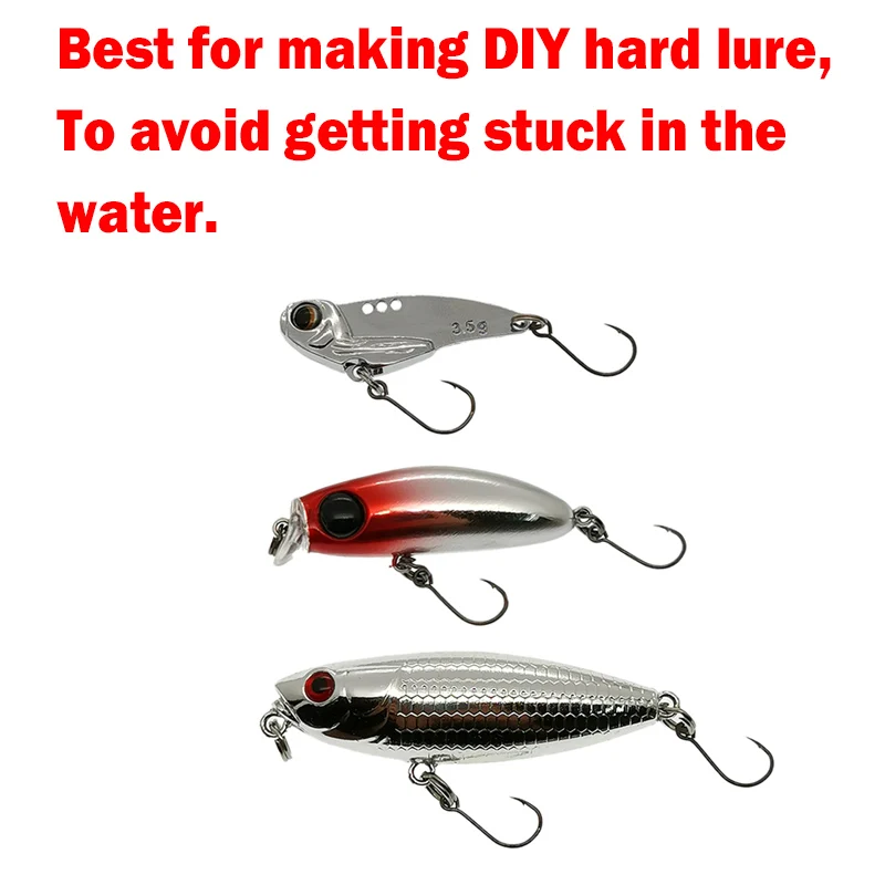 OUTKIT 12pcs for Fishing Lure  - Fishing Hook Barbless 리뷰 및 가격