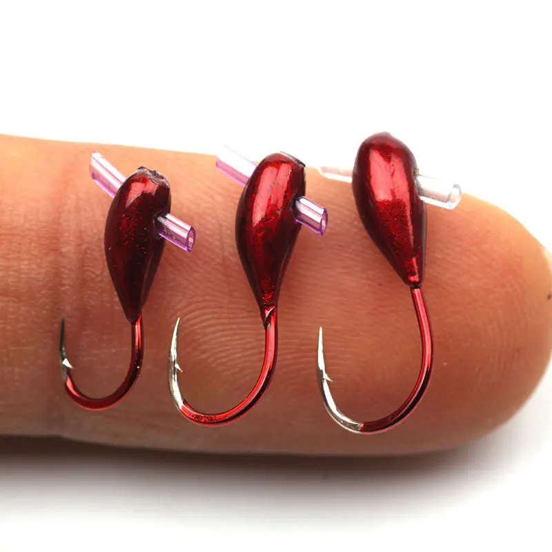 10/20PCS Winter Ice Fishing Ho - Fishing Hook Offset 리뷰 및 가격