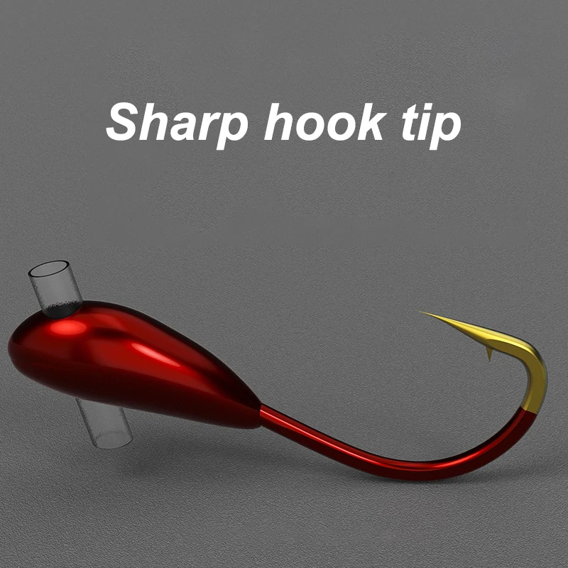 10/20PCS Winter Ice Fishing Ho - Fishing Hook Offset 리뷰 및 가격