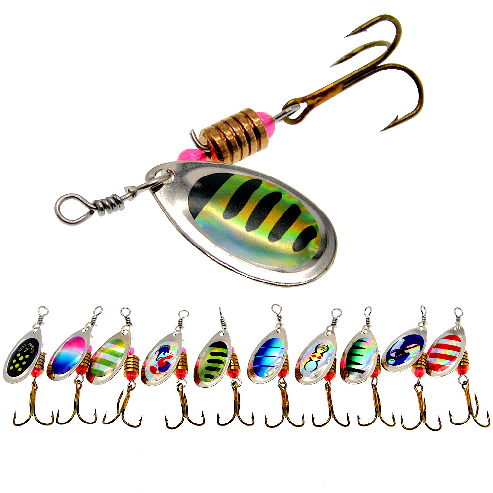 Fishing Lure Spinner Rotation  - Fishing Hook Treble 리뷰 및 가격