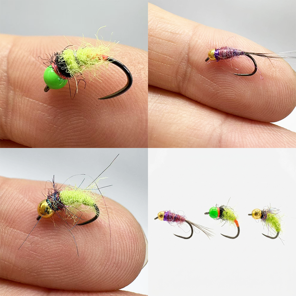 6/12Pcs Mixed Wet Nymph Fly Fi - Fishing Hook Assortment 리뷰 및 가격