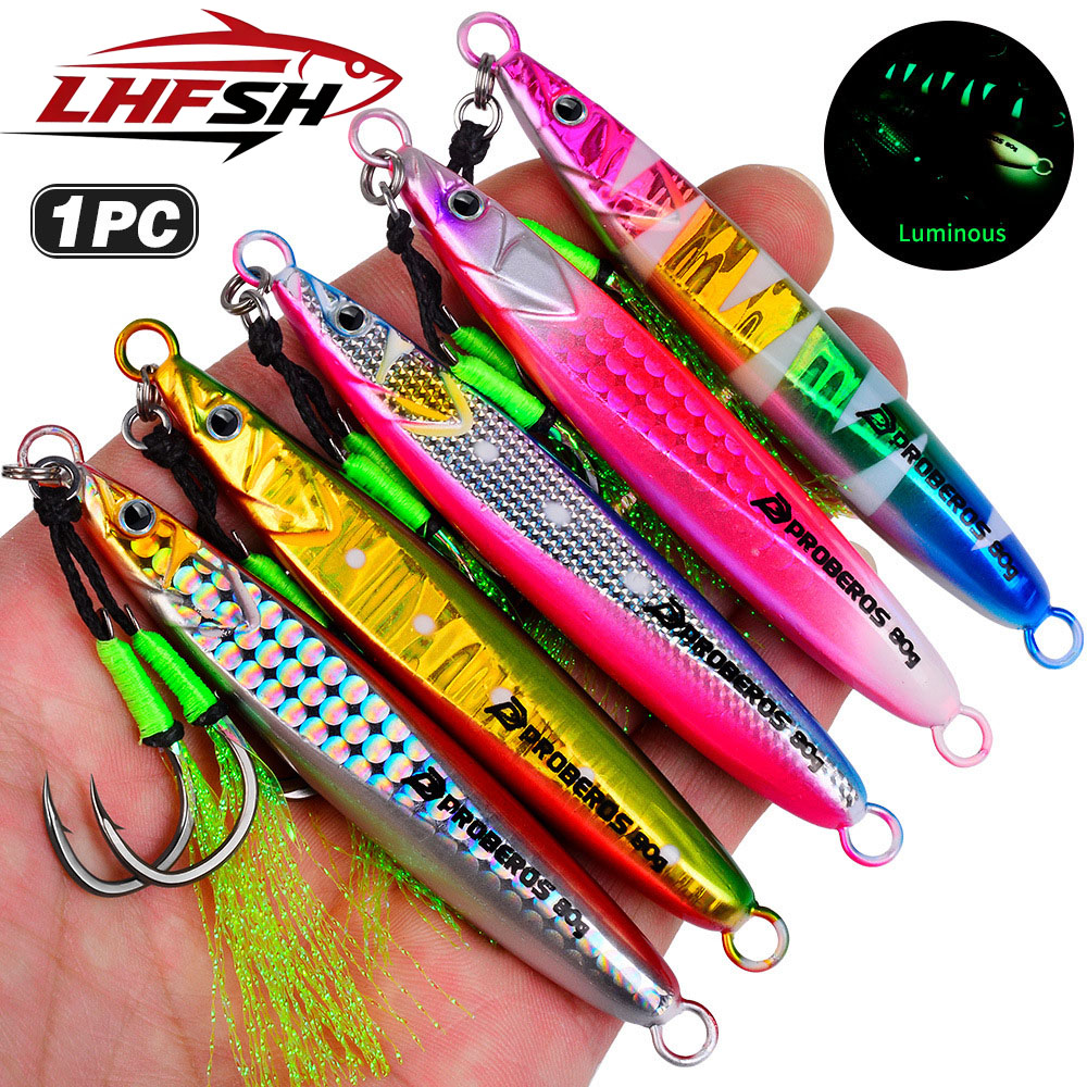 LHFSH Luminous Metal Jig Fishi - Fishing Hook Treble 리뷰 및 가격