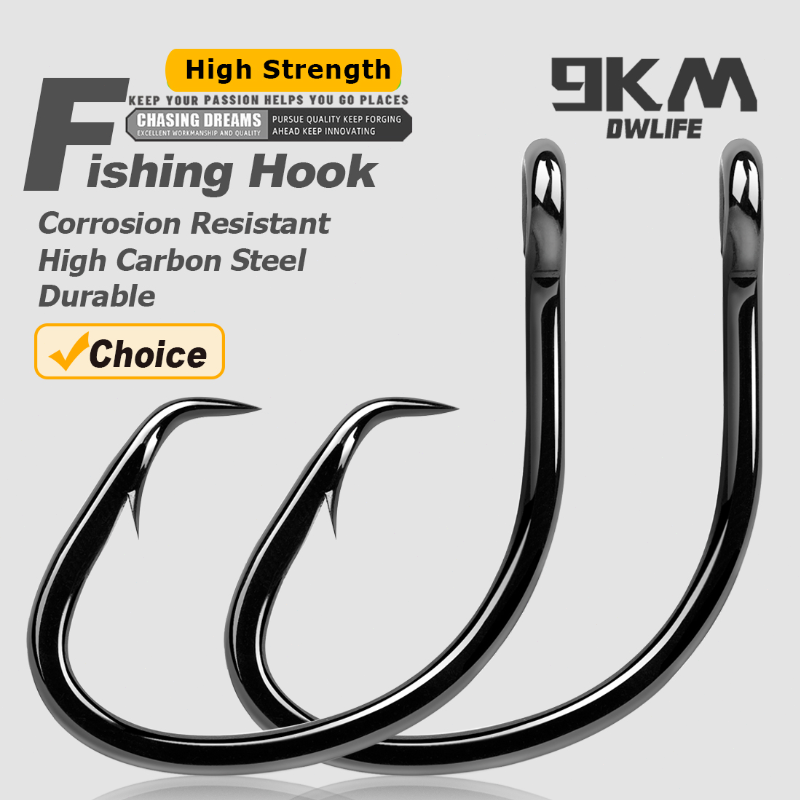 9KM Circle Hooks 25~50Pcs Salt - Fishing Hook Circle 리뷰 및 가격