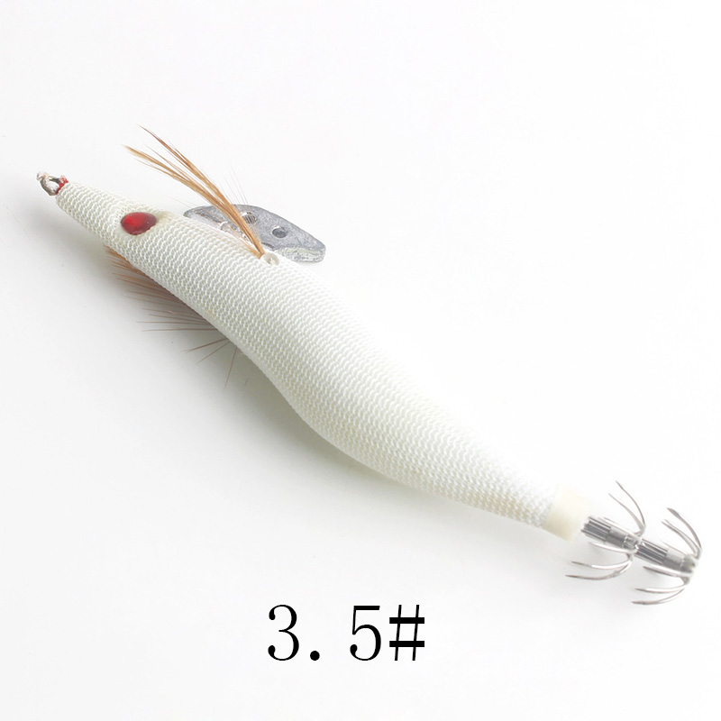 1PCS  Luminous Squid Jigs  Whi - Fishing Hook Size 리뷰 및 가격