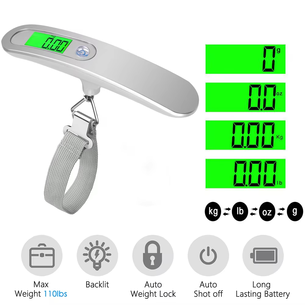 Portable Scale Digital LCD Dis - Fishing Hook Stainless Steel 리뷰 및 가격