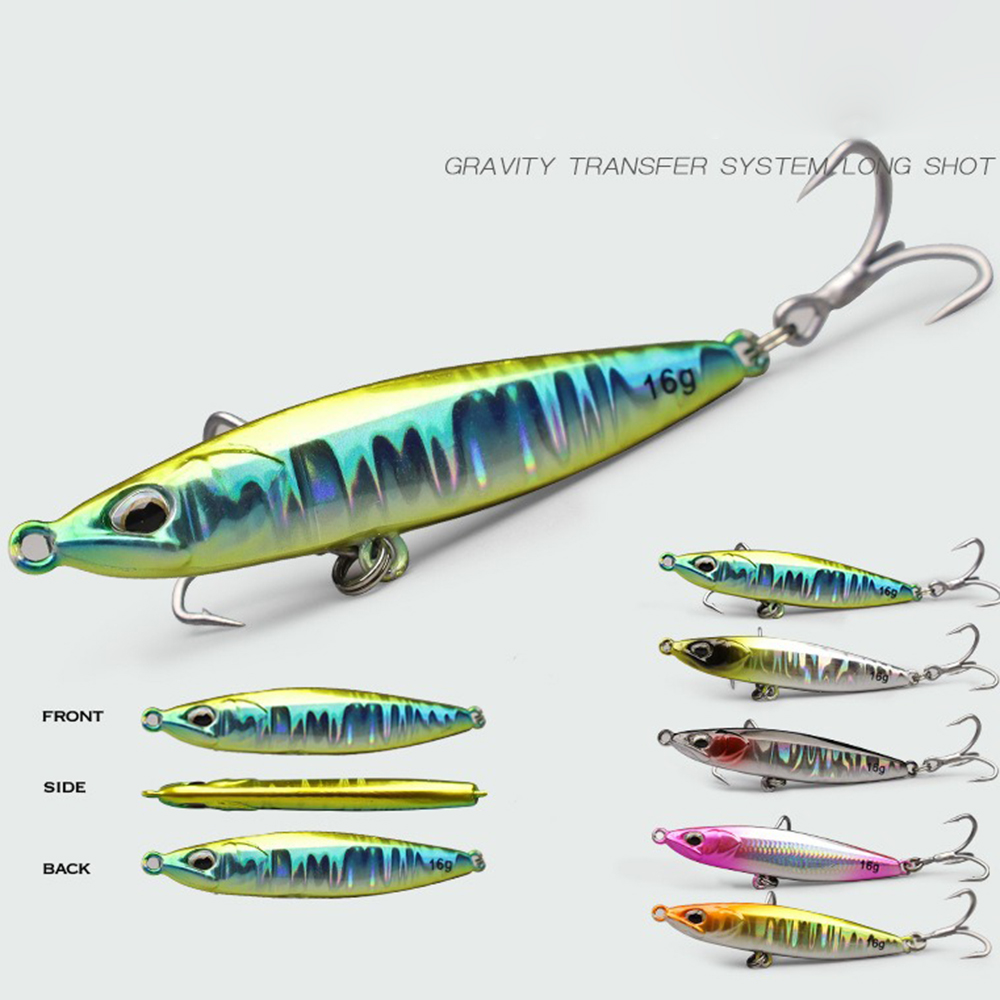 Jig Fishing Lures Metal Jiggin - Fishing Hook Treble 리뷰 및 가격
