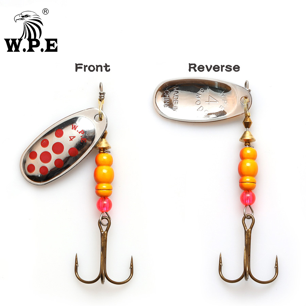 W.P.E Brand New Spinner Lure 1 - Fishing Hook Treble 리뷰 및 가격