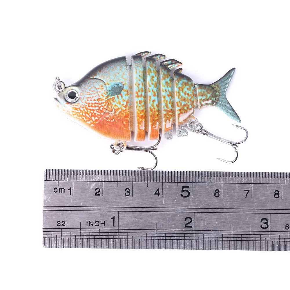 63mm 9.3g Lifelike Tilapia Swi - Fishing Hook Treble 리뷰 및 가격