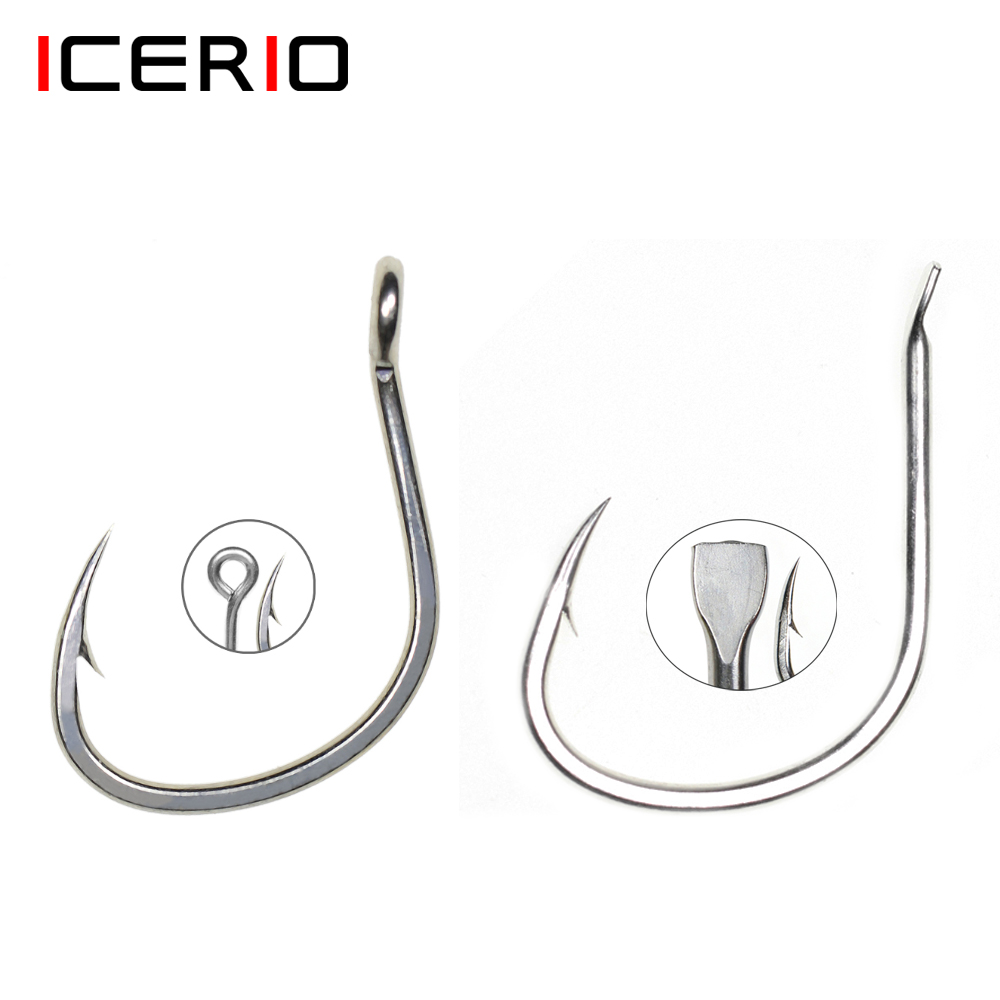 ICERIO 10PCS Matte Tin Coating - Fishing Hook Assortment 리뷰 및 가격