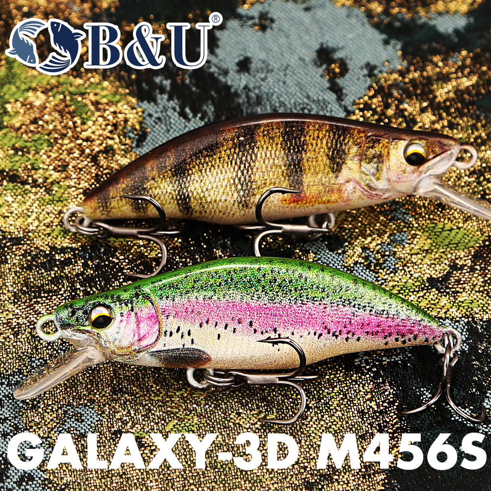 B&U Trout Pattern Hard Bait Si - Fishing Hook Treble 리뷰 및 가격