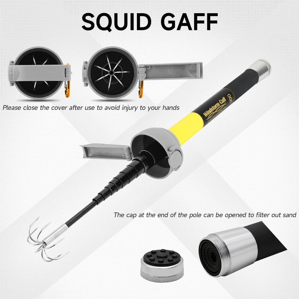 SANLIKE Fishing-Squid Gaff 3M/ - Fishing Hook Stainless Steel 리뷰 및 가격