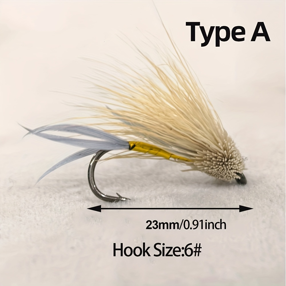 5/6Pcs Popper Hopper Fly Fishi - Fishing Hook Size 리뷰 및 가격