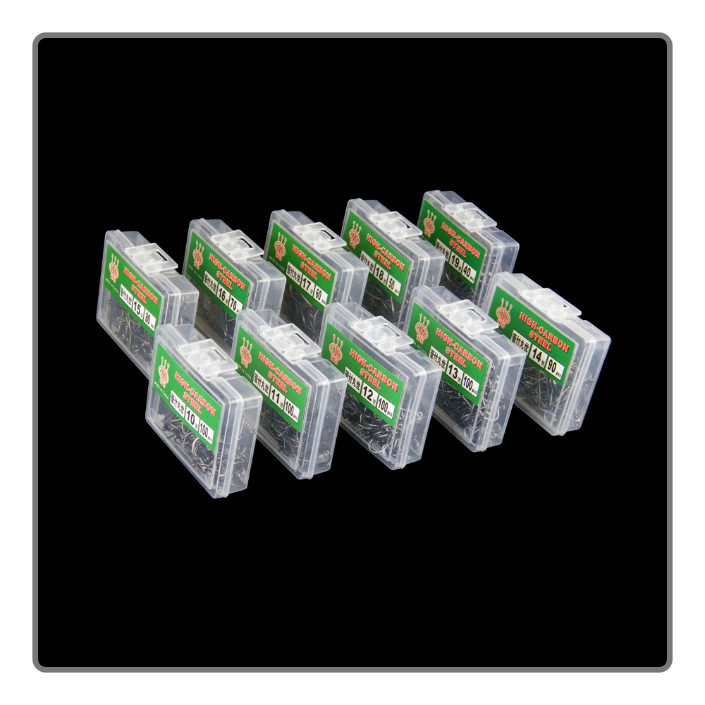 40-100Pcs per box Boxed fishho - Fishing Hook Barbless 리뷰 및 가격