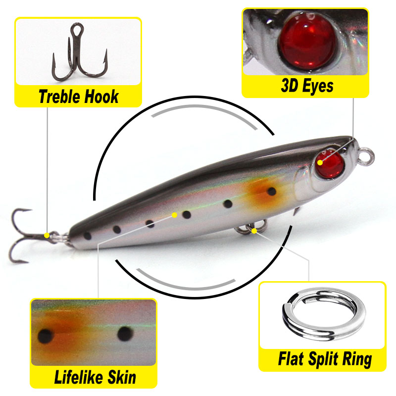 TacklePRO PE05 Pencil lure sti - Fishing Hook Assortment 리뷰 및 가격