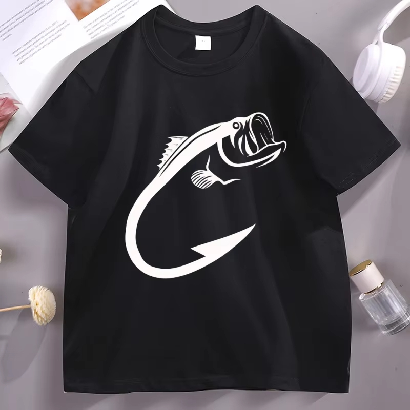 Fishing Hook Graphic T Shirts  - Fishing Hook Size 리뷰 및 가격