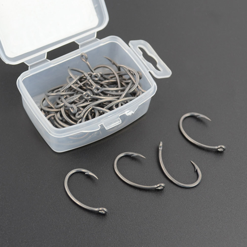 New Hirisi 50pcs Boxed Hooks B - Fishing Hook Box 리뷰 및 가격