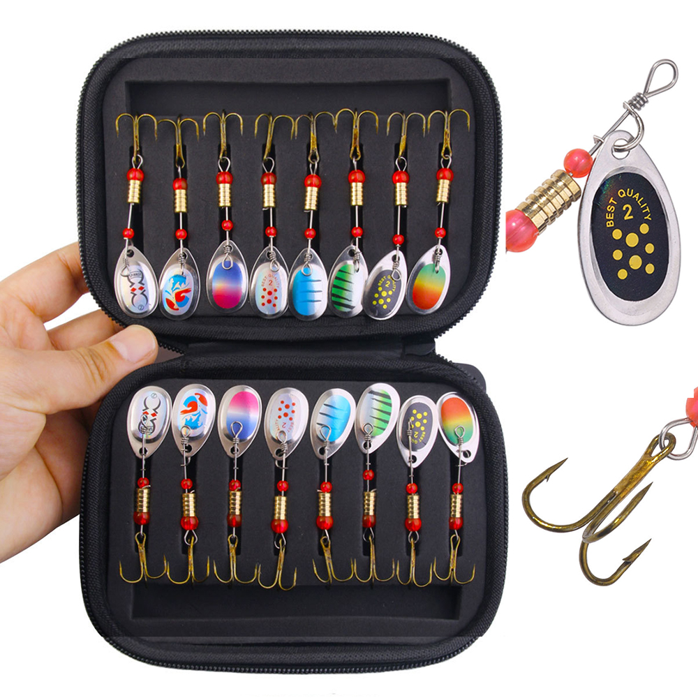 Portabale 16PCS Metal Fishing  - Fishing Hook Treble 리뷰 및 가격