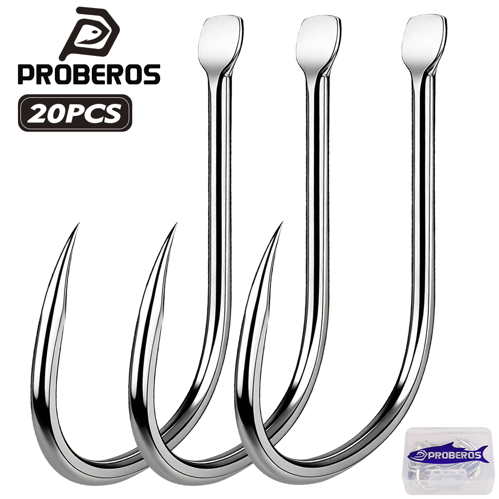 Proberos 20PCS/BOX High Carbon - Fishing Hook Circle 리뷰 및 가격