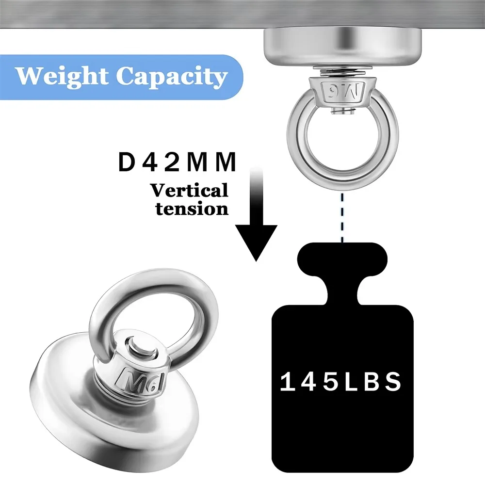 D16~D42mm Super Strong Neodymi - Fishing Hook Stainless Steel 리뷰 및 가격