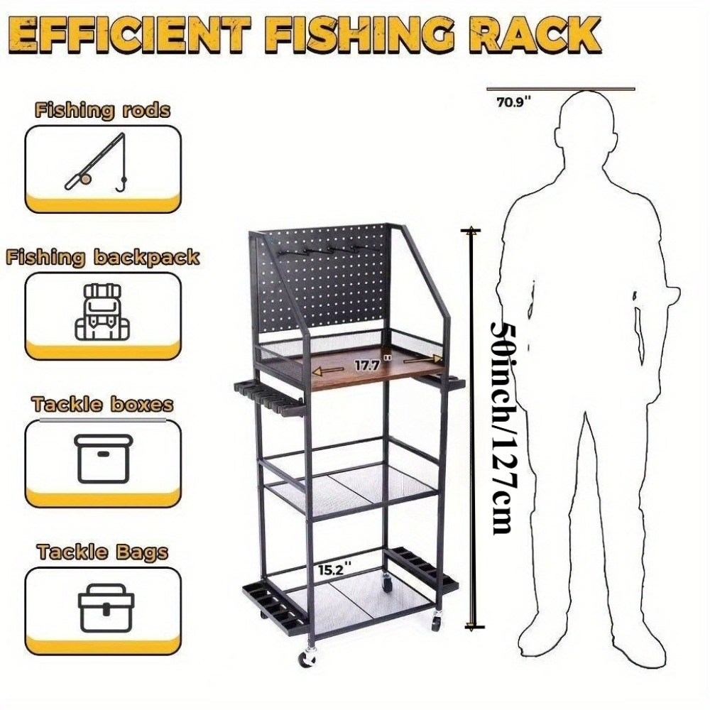 Fishing Rod Holders for Garage - Fishing Hook Box 리뷰 및 가격