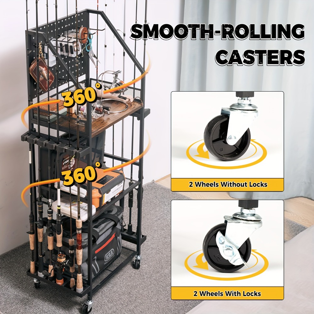 Fishing Rod Holders for Garage - Fishing Hook Box 리뷰 및 가격