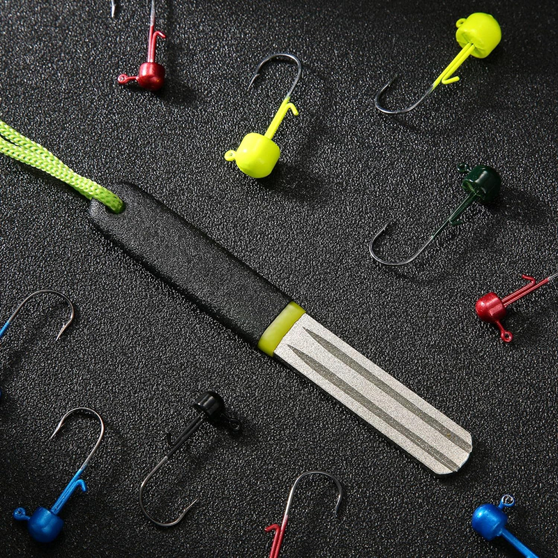 4 Colors Portable Outdoor Doub - Fishing Hook Sharpener 리뷰 및 가격
