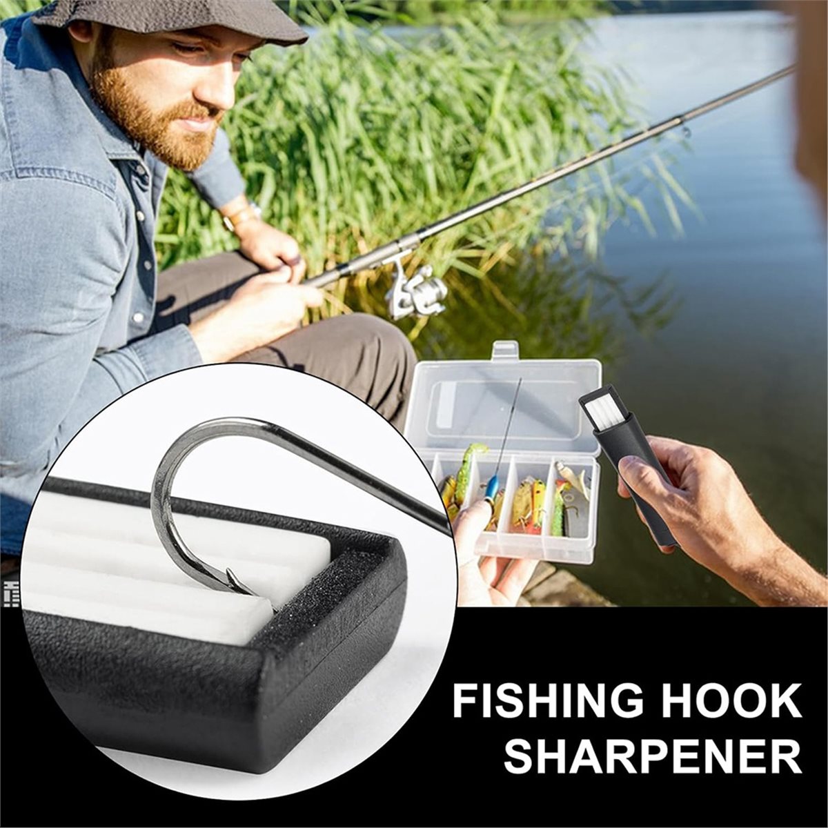 Fishing Hook Sharpener - Compa - Fishing Hook Sharpener 리뷰 및 가격