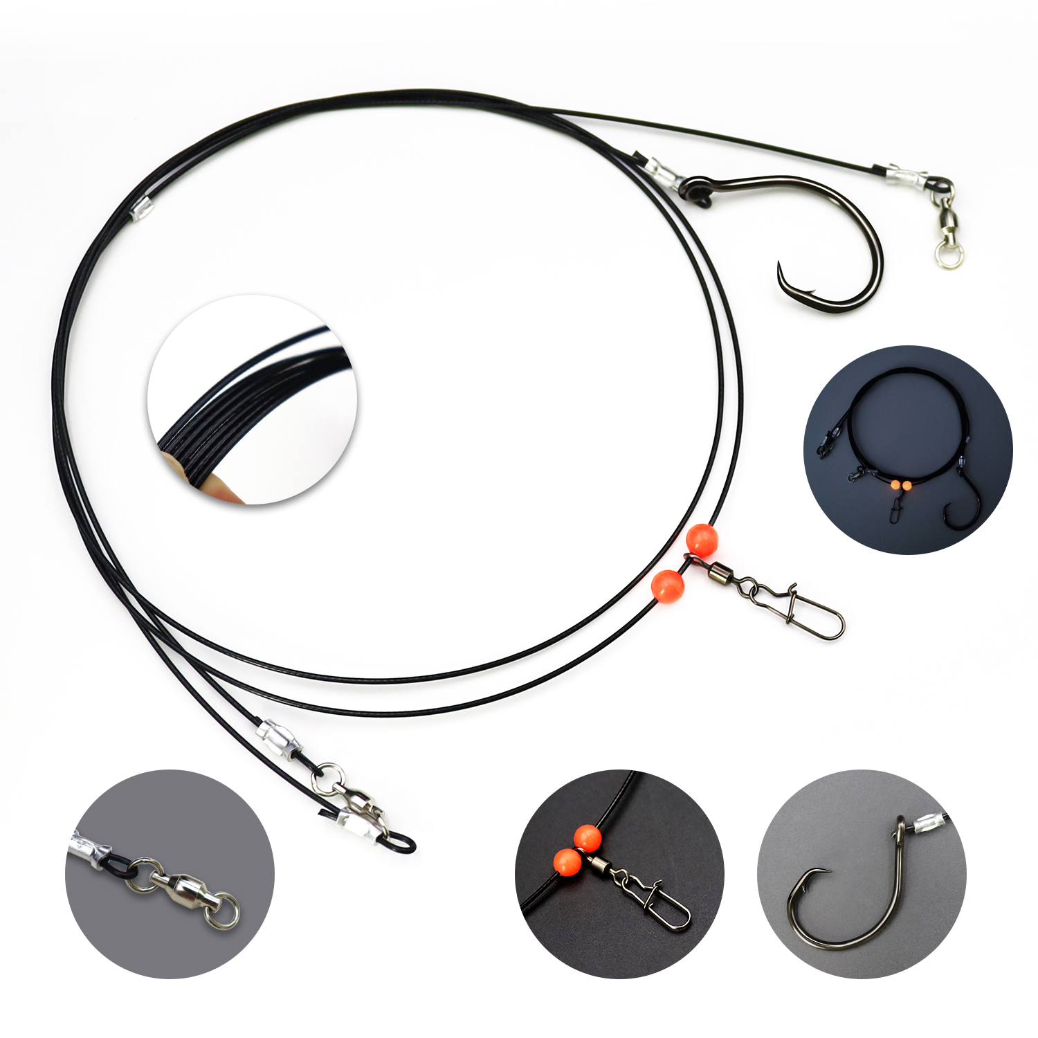 ZYZHE 1pc Sea Fishing Rigs Wit - Fishing Hook Circle 리뷰 및 가격