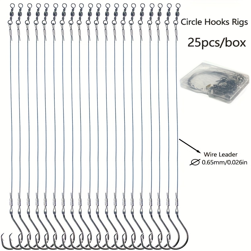 25pcs Heavy Duty Circle Hooks  - Fishing Hook Circle 리뷰 및 가격