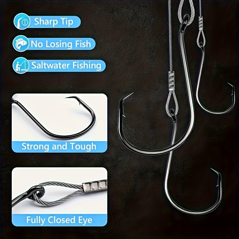 25pcs Heavy Duty Circle Hooks  - Fishing Hook Circle 리뷰 및 가격